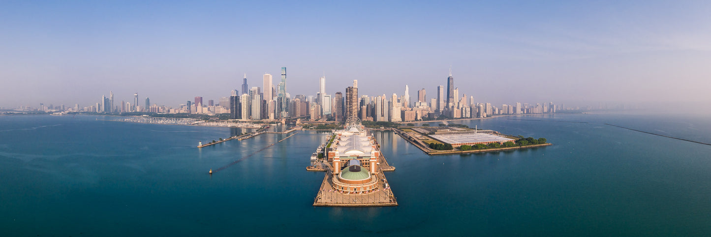 Chicago Navy Pier Panorama